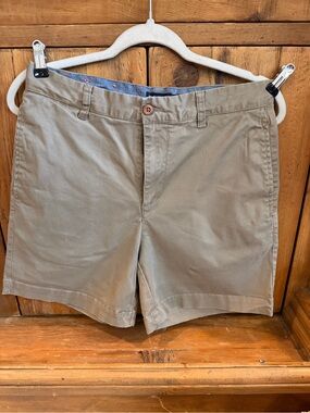 Southern Marsh Classic Tan Flat-Front Shorts